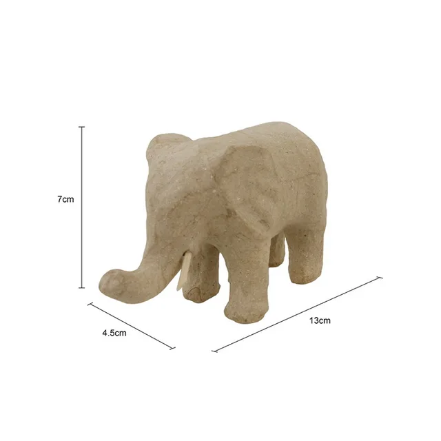Paper pulp elephant
