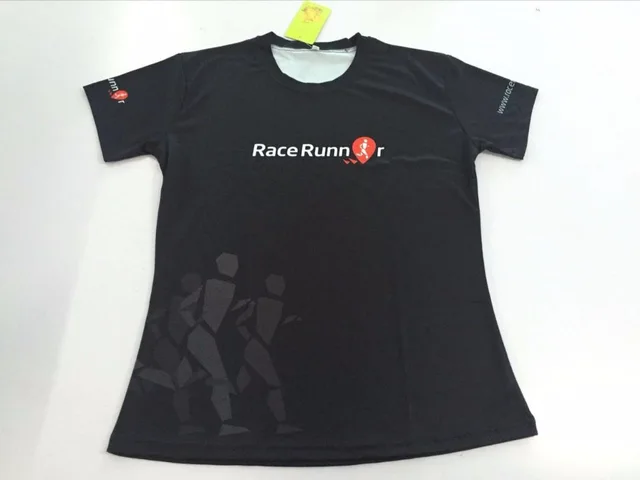 Classical design polyester gym high quality man t-shirt with company logo