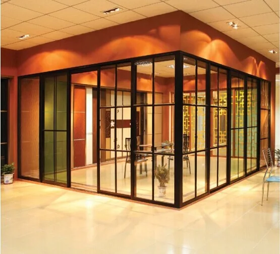 Aluminium partition wall
