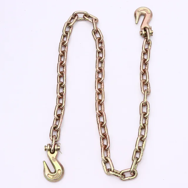 G70 Binder chain with Clevis Grab hooks on both ends