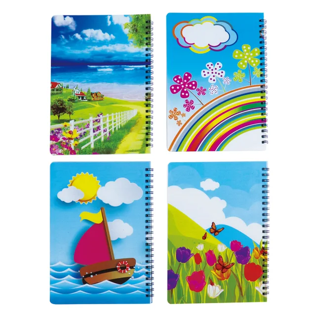 Clear Pp Spiral Notebook