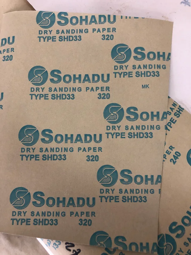 Abrasive paper