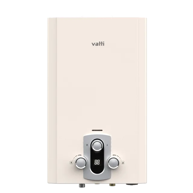 Vatti Chinabest 20-AS 10L Tankless Water Heater High Efficiency Instant Hot Water Heater geyser with Digital Display copper heat exchanger, Residential Propane Gas Water Heater for 2-3 Persons Bathroom Indoor Use CE approved