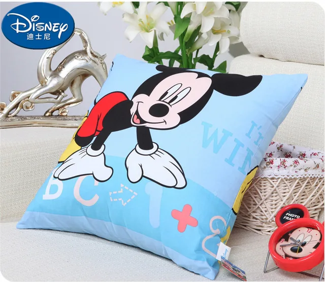 Disney Minnie Mickey Mouse Cushion Case Pillow Case Cotton Cartoon Children girl boy kids Cushion Case Cover