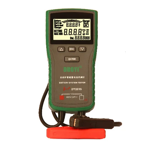 Automotive Battery System Tester with Printer