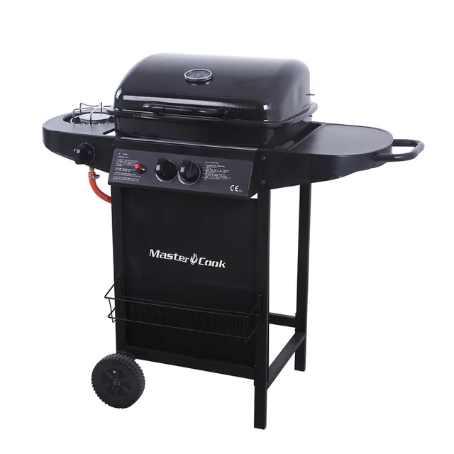 2 burner gas grill