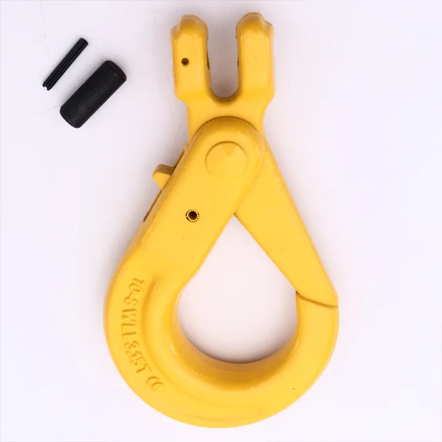 G80 Clevis self locking safety hook