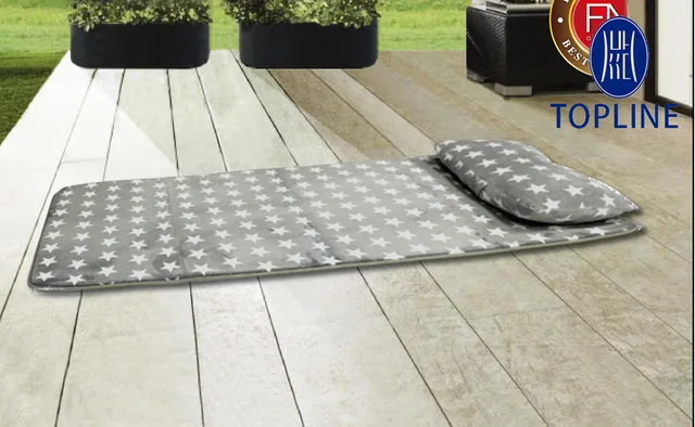 Sleeping mat with pillow