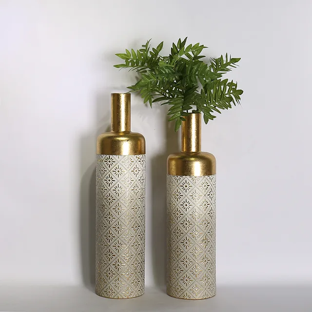 Metal vase