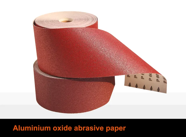 Abrasive paper rolls