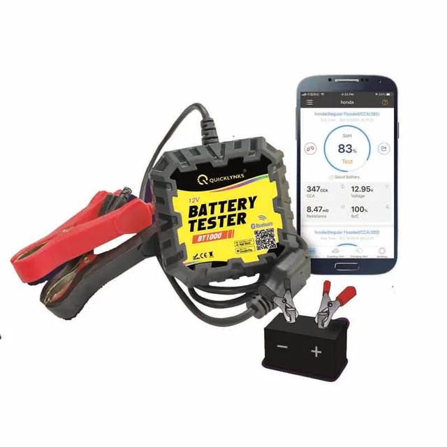 Bluetooth battery tester