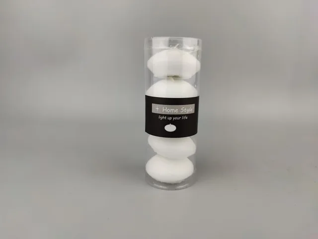 S/5 over-dipping floating candles