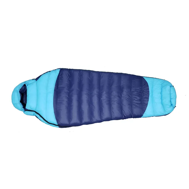 Down-like sleeping bags