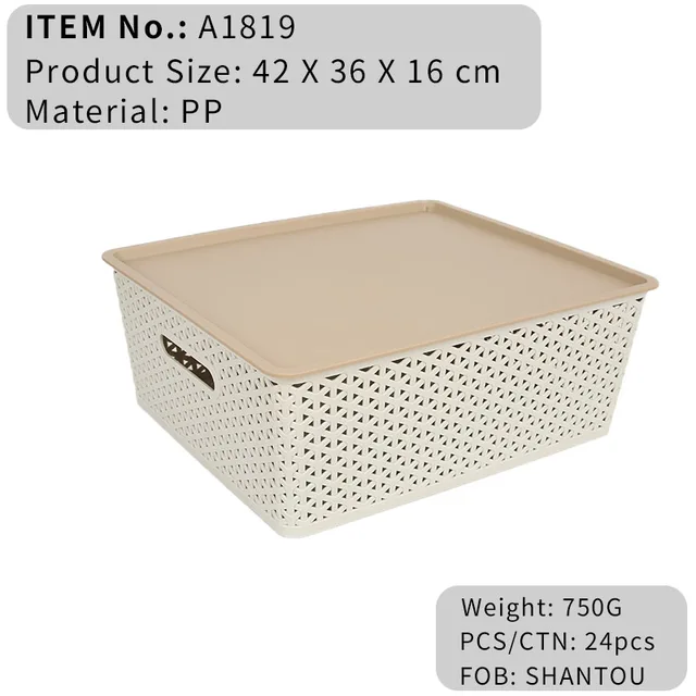 1819 Basket with lid