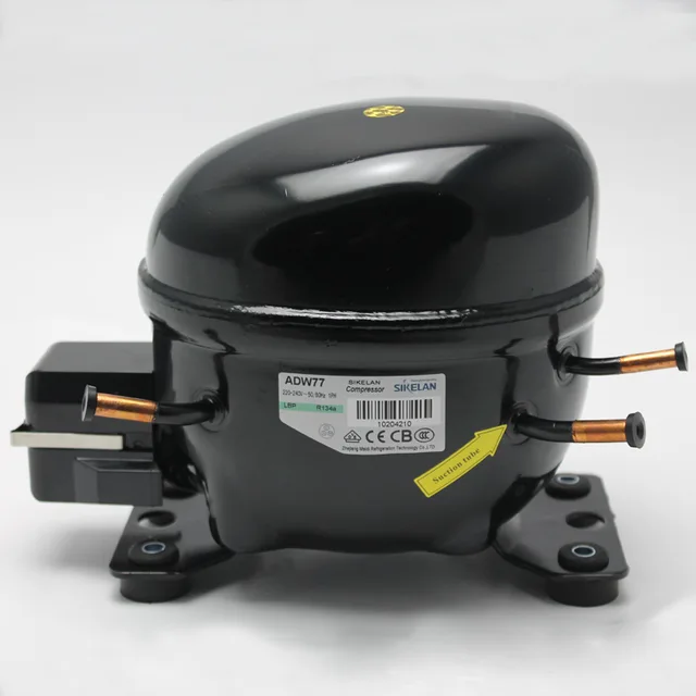 R134a Sikelan 220-240~50/60Hz Low Back Pressure Compressor