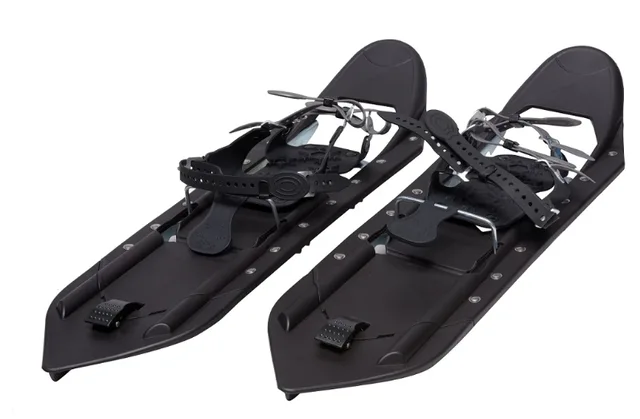 Plastic snow shoes