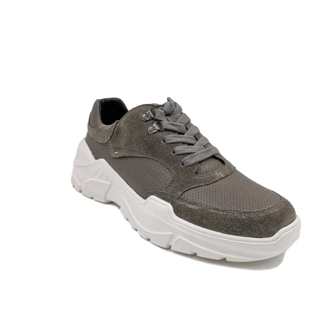 Hot leather mens casual light phylon sneaker new design
