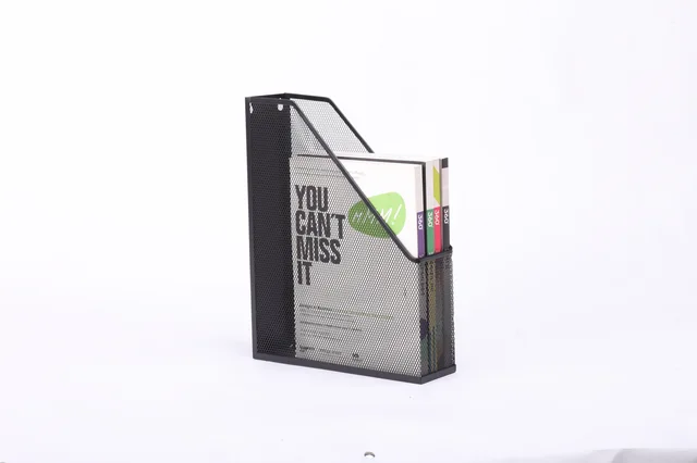 Metal Mesh Magazine Holder