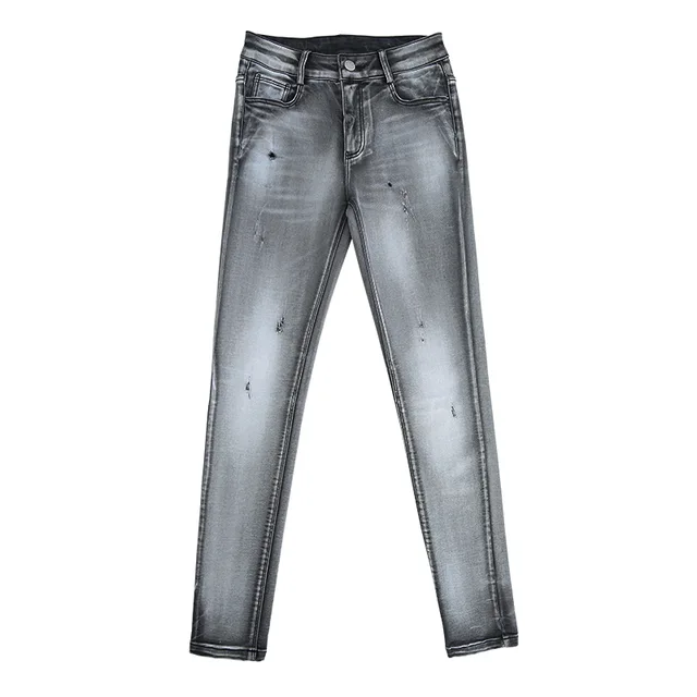 Black warp and black weft denim fabric