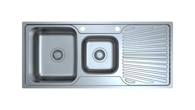 Stainless Steel Drop-in 1.5 Bowl Sink With Drainboard, R60