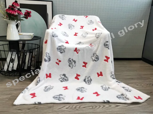 Disney blanket glowing in dark
