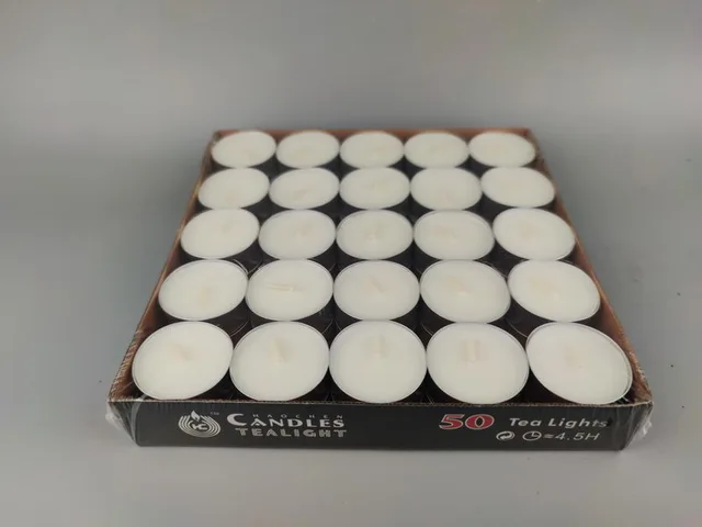 S/30 tealights in aluminium cup