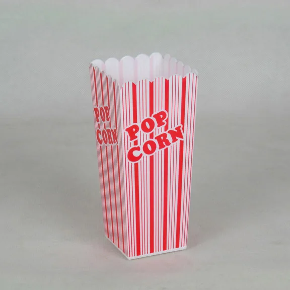 Plastic popcorn tub