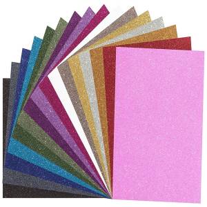 Glitter Film Paper,Glitter cardboard,Glitter craft paper