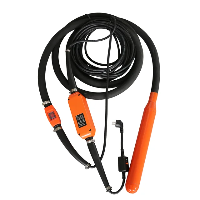 High-frequency concrete vibrator