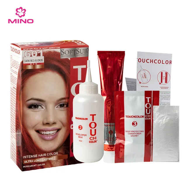 SOFTSUB touchcolor hair color 061 dark red blonde