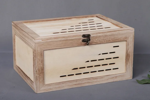 Paulownia wood box