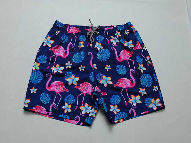 Mens microfiber beach shorts