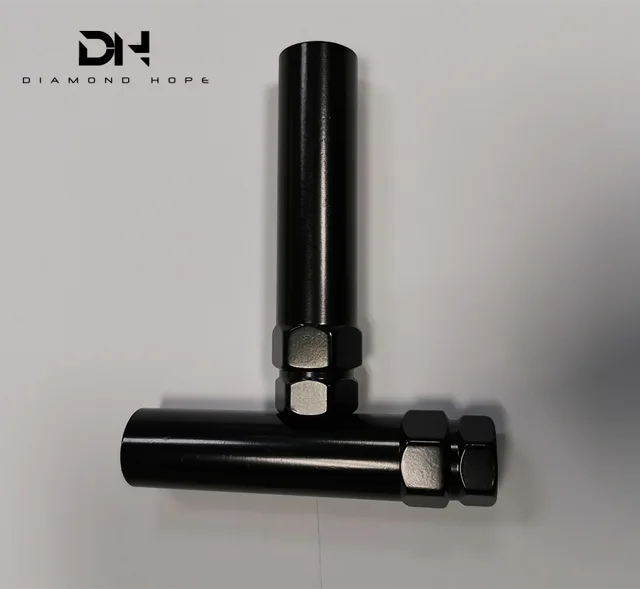 Black car wheel accessories lug nuts Sleeve