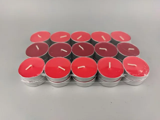 S/30 tealights in aluminium cup