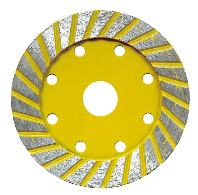 Diamond flat turbo grinding wheel