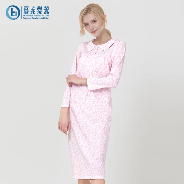 Women's knit nightdress