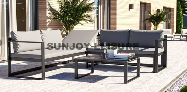 Alum sofa set