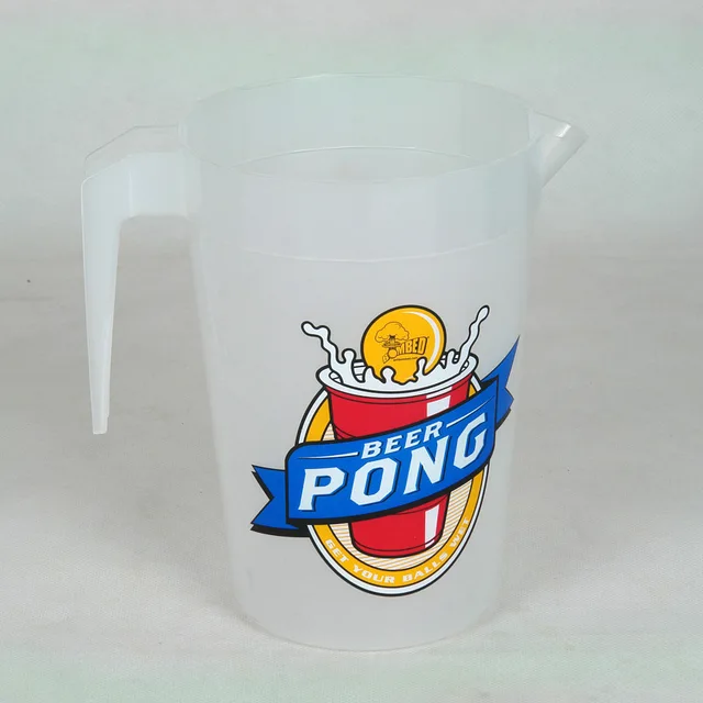 Plastic beer pitcher