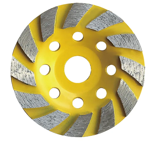 Diamond skewed segment grinding wheel