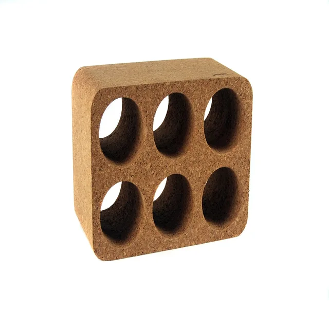 Cork wine rack