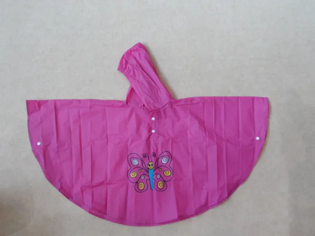 PVC children rain poncho