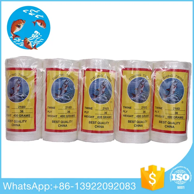 New Material 210D/36Ply Pure Polyester Fishing Twine/ Polyester Yarn