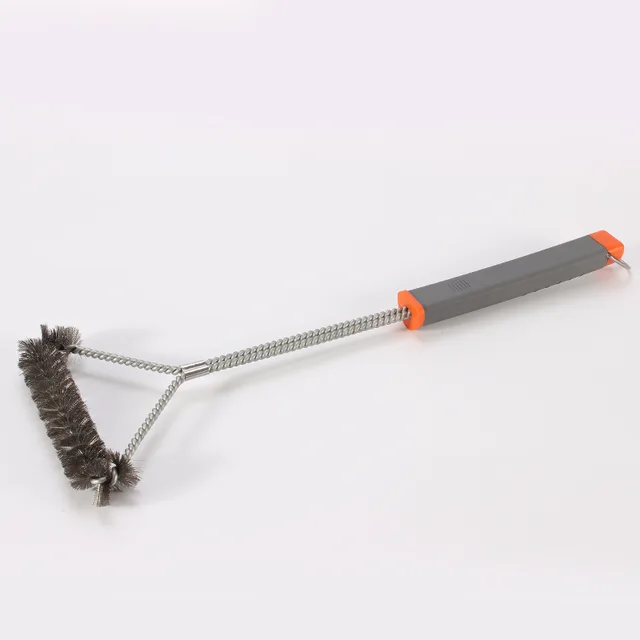 Excellent quality steam clean grill brush evident effect wireless grill brush bright in colour bbq grill cleaning brush