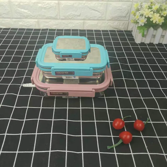 Stainless steel lunch box rectangle lunch box stainless steel stainless steel lunch box bento
