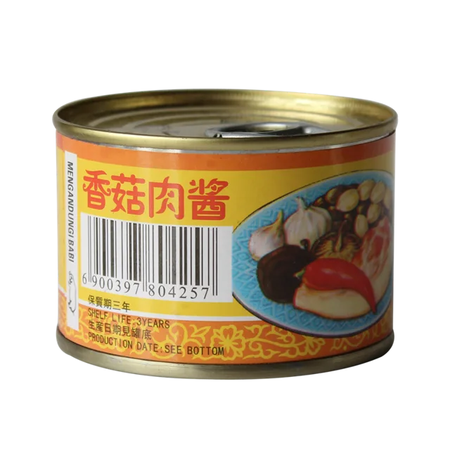 Canned Pork Mince With Bean Paste