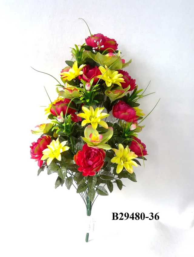 Peony mum orchide mix bush x 36
