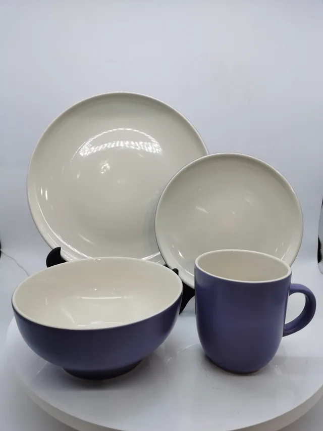 Two Tone Stoneware Dinnerset