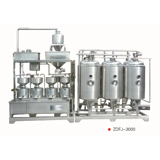 Automatic environment protection and energy conservation soya-bean milk and bean curd machine