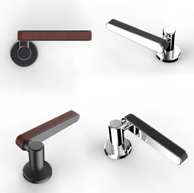 Zinc door handle
