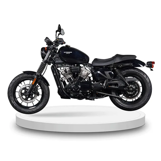 GV125S HYOSUNG Aquila Bobber Style Cruiser Motorcycle V Twin Cylinder Low Displacement
